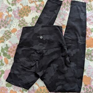 lululemon athletica Dark Camo Leggings